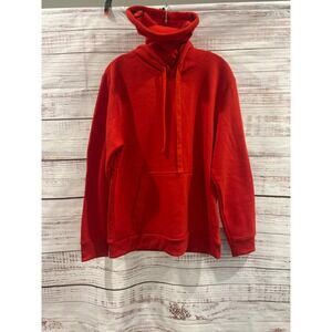 Victorious Los Angeles Mens Red Hoodie Built-In Face Covering JK5053 Size M NWT